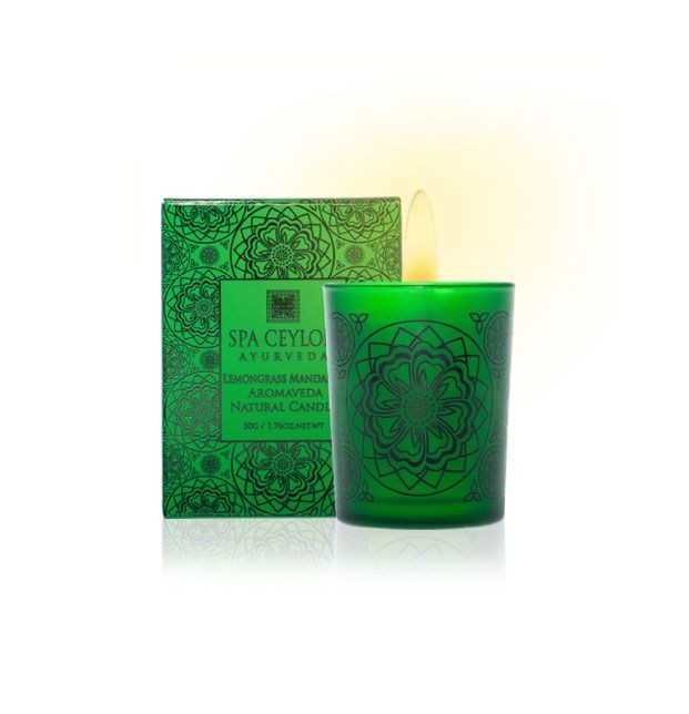 Lemongrass Mandarin - Vela de Aromaterapia